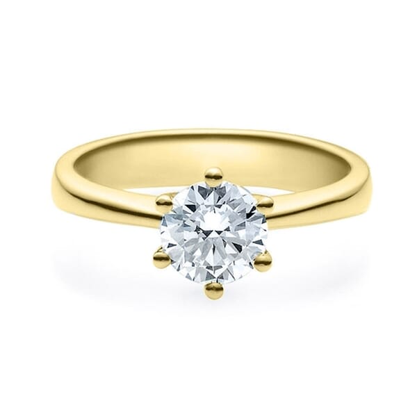 Forlovelsesring med Lab Grown diamant i 1.00 ct og River VS - LG1001801gg 